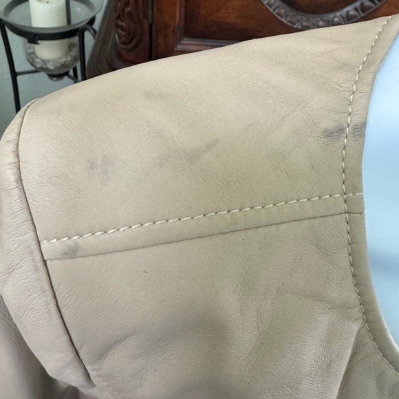 🆕 Halogen | Leather Jacket Size XSP - Picture 9 of 11